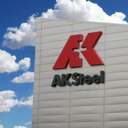 AK Steel New Sky Exterior Signage
