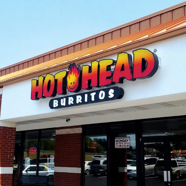 Hot Head Burritos storefront