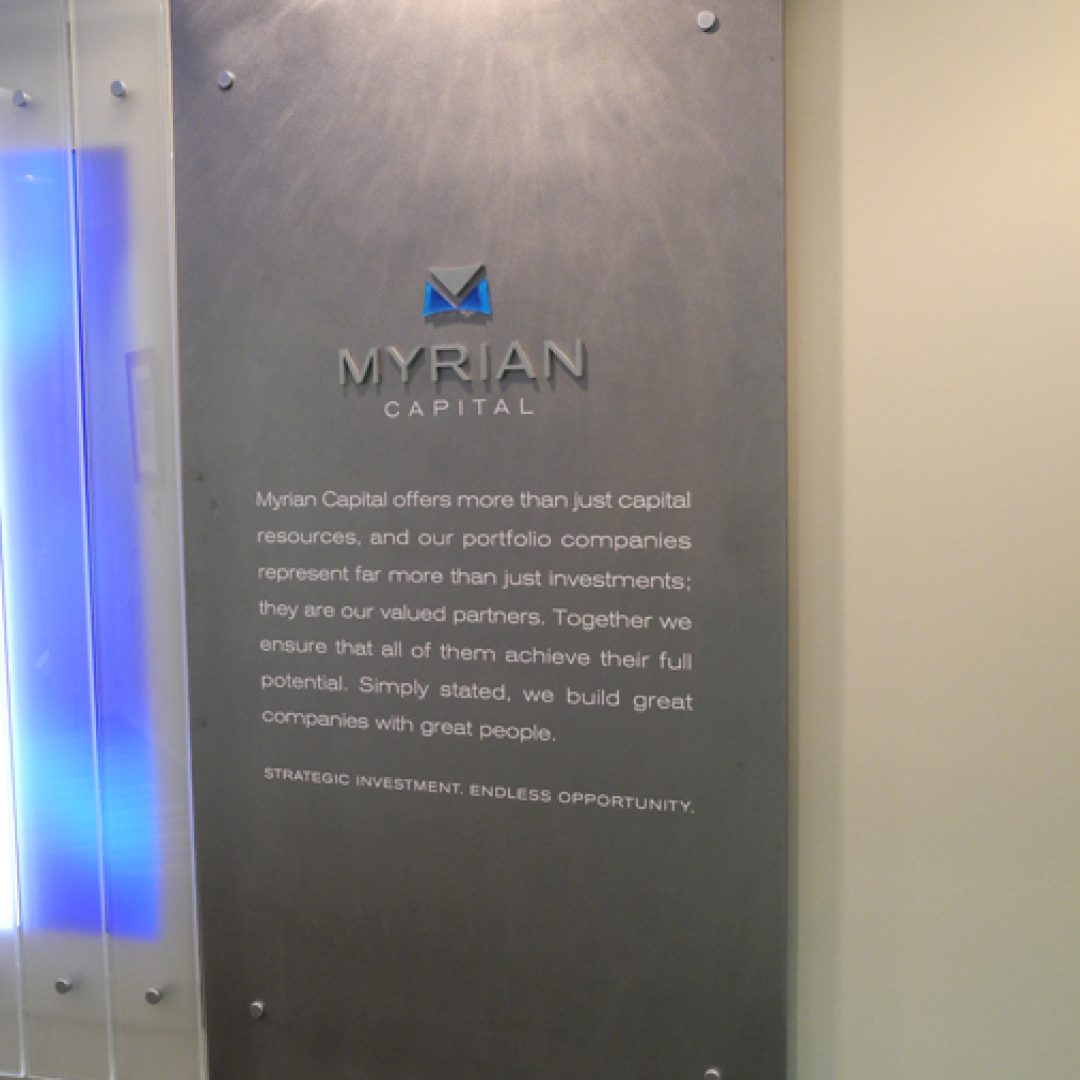 Interior Wall Signage