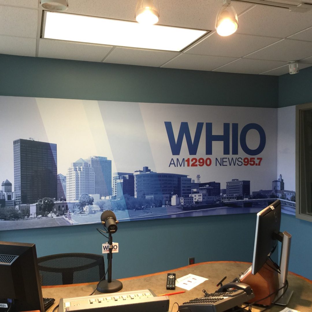 WHIO Interior Wall Graphics