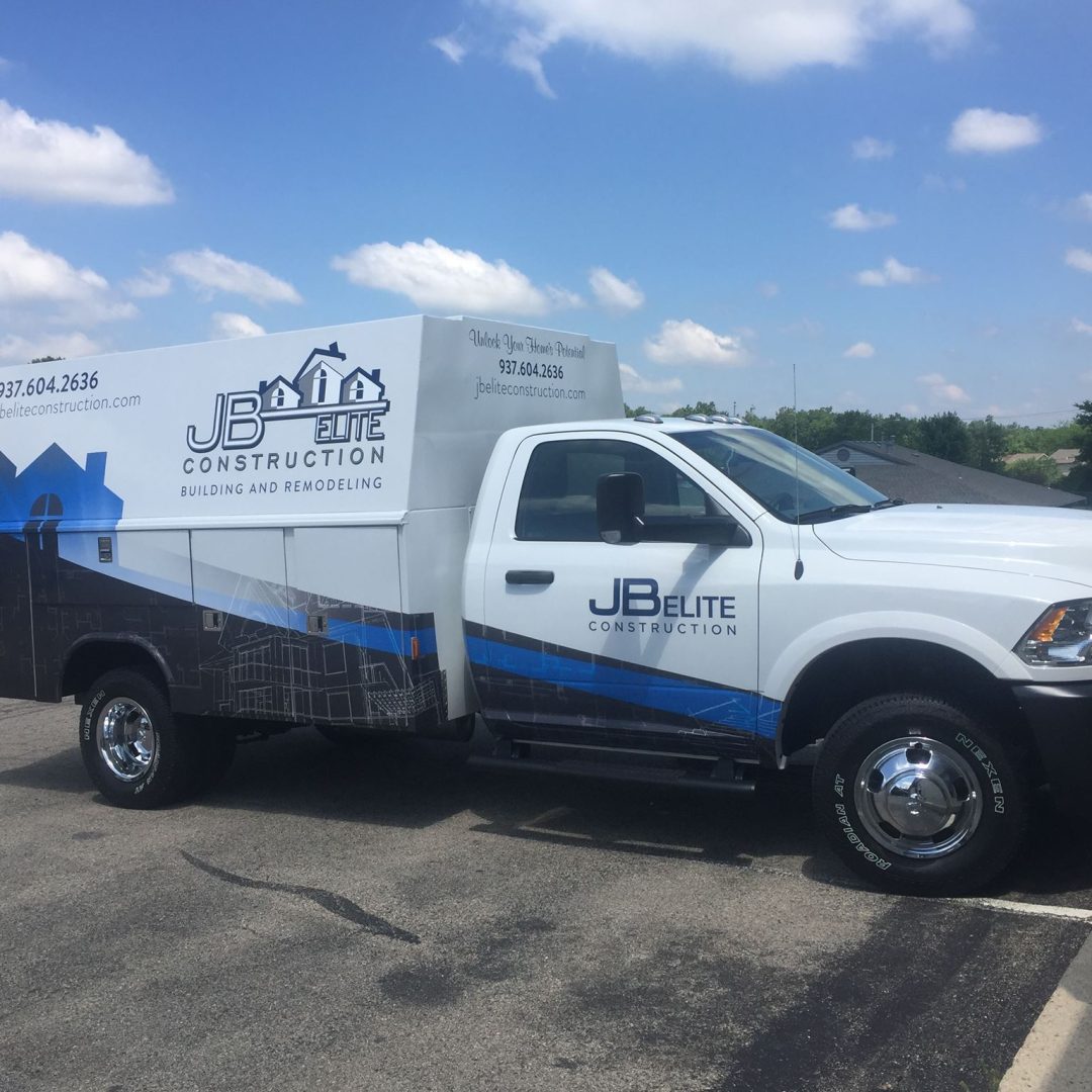 Truck graphics and vehicle wrap